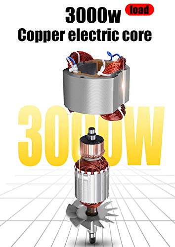 DFGENLY Máquina Eléctrica de Molino de Grano, 304 Acero Inoxidable Especias Grinder Molinillo de Granos Molino de Medicina Herbaria, Alta Velocidad Procesadora de Alimentos, Alta Capacidad