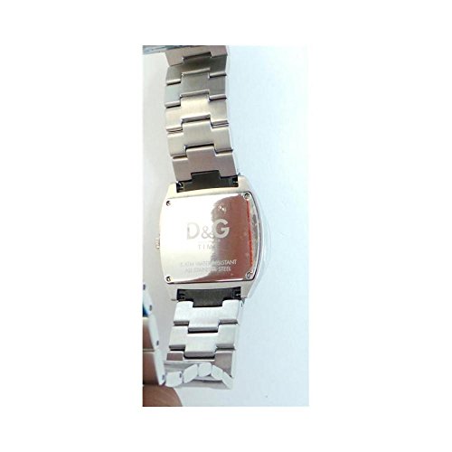 D&G Dolce & Gabbana Dig IT DW0321 - Reloj para Mujeres, Correa de Acero Inoxidable Color Plateado