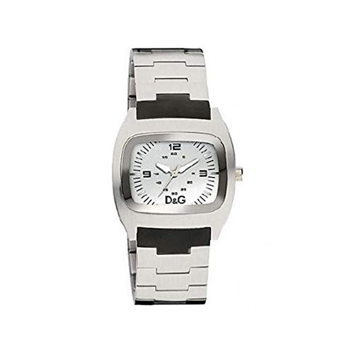 D&G Dolce & Gabbana Dig IT DW0321 - Reloj para Mujeres, Correa de Acero Inoxidable Color Plateado