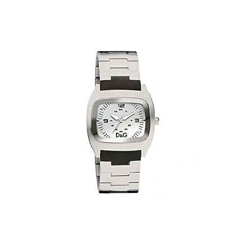D&G Dolce & Gabbana Dig IT DW0321 - Reloj para Mujeres, Correa de Acero Inoxidable Color Plateado