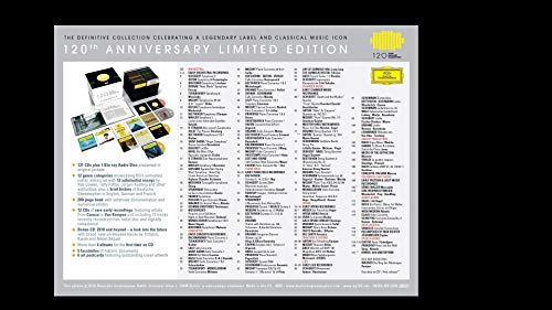DG120 Deutsche Grammophon 120 aniversario - Edición Limitada
