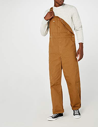 Dickies Bib Overall, Peto Para Hombre, Marrón (Brown Duck), 40W / 32L