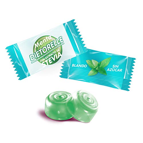 Dietorelle - Caramelos de menta masticables, 800 g