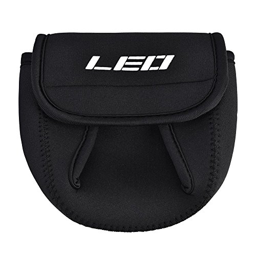 dilwe bolsa de carrete pesca – Funda de bobina pesca protectora protección de carrete pesca accesorio, tamaño L