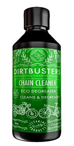 Dirtbusters Eco bicicleta cadena de bicicleta limpiador desengrasante 250 ml con potente respetuoso con el medio ambiente montaña