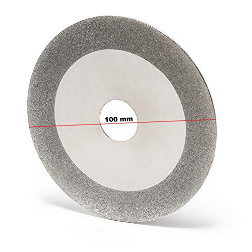 Disco diamantado de pulir con diámetro 100mm para filador de sierra circular en forma de cuña