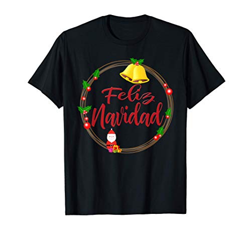 Diseño Divertido Con Adorno Navideño Feliz Navidad Camiseta