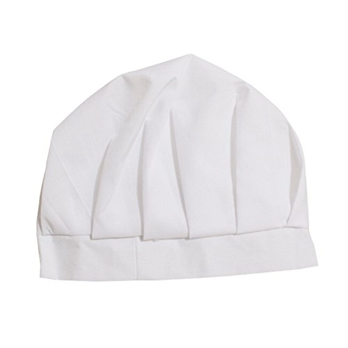 Disfraz de cocinero con sombrero para bebé, diseño de cocinero y chef, color blanco