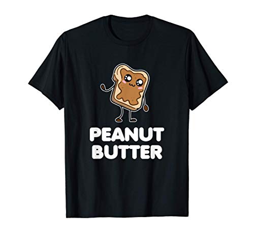 Disfraz de mantequilla de cacahuete. Parejas divertidas a Camiseta
