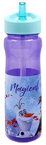 Disney - Botella para bebidas (polipropileno, 600 ml), multicolor