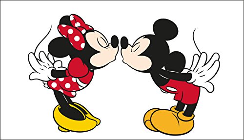 Disney Mickey Mouse Disney Mickey Mouse - Taza de café para llevar (400 ml, plástico, 9 x 9 x 16,5 cm), color blanco