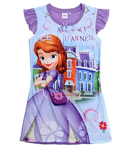 Disney Princesita Sofía Chicas Camisón - Violeta - 92