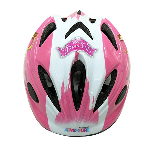 Disney Princess - Casco de Ciclismo para niña, Rosa, S (52-56 cm)