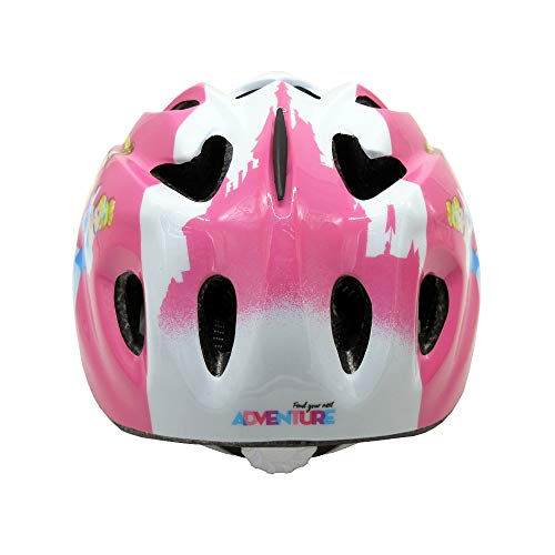 Disney Princess - Casco de Ciclismo para niña, Rosa, S (52-56 cm)