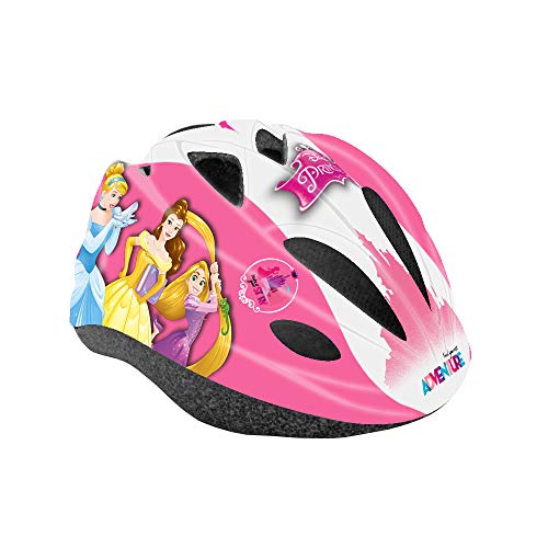 Disney Princess - Casco de Ciclismo para niña, Rosa, S (52-56 cm)
