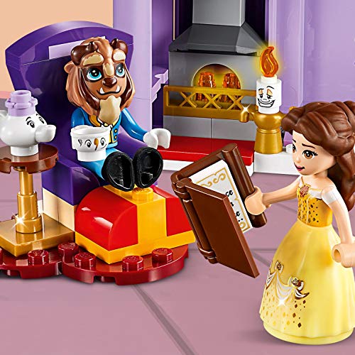 Disney Princess Celebración Invernal en el Castillo, Juguete de La Bella y la Bestia para Niños de Prescolar 4+, multicolor (Lego ES 43180)