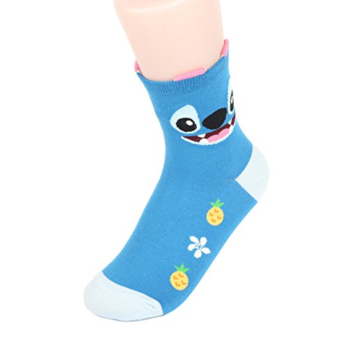 Disney Sneakers Churros 02 - Calcetines para mujer (4 pares)