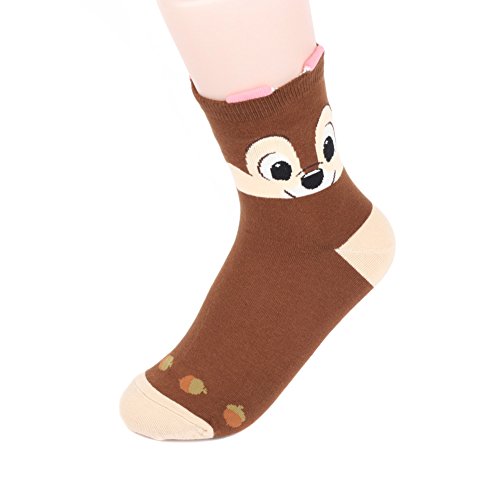 Disney Sneakers Churros 03 - Calcetines para mujer (4 pares)