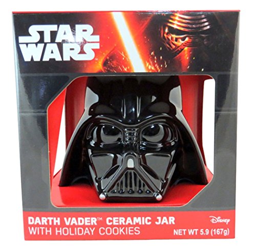 Disney Star Wars Darth Vader Character cabeza de cerámica tarro para galletas