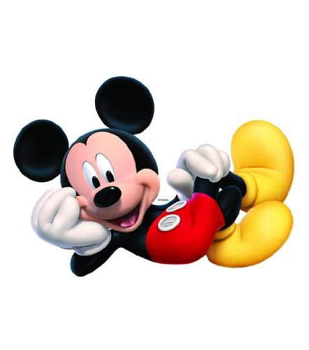 Disney Tarta Decoración para tartas silueta cialda Mickey Horizontal