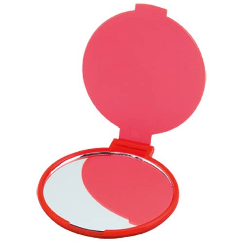 DISOK Lote 100 Espejos Plasticos Woman. Espejos Bolsillo, Mano para Detalles de Bodas, Comuniones y Bautizos. Espejitos Originales