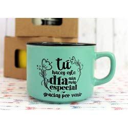 DISOK Lote de 50 Tazas con Frases Gracias por Venir - Tazas para Detalles de Bodas, Bautizos y Comuniones