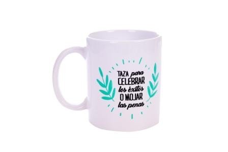 DISOK - Taza Frases Mejores Deseos - Detalles Bodas Originales