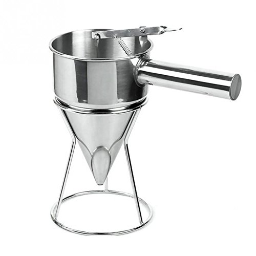Dispensador con soporte embudo para miel sirope salsas caramelo masa de hornear de OPEN BUY