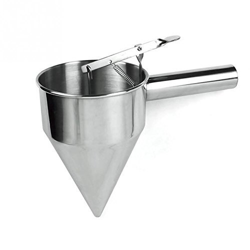 Dispensador con soporte embudo para miel sirope salsas caramelo masa de hornear de OPEN BUY