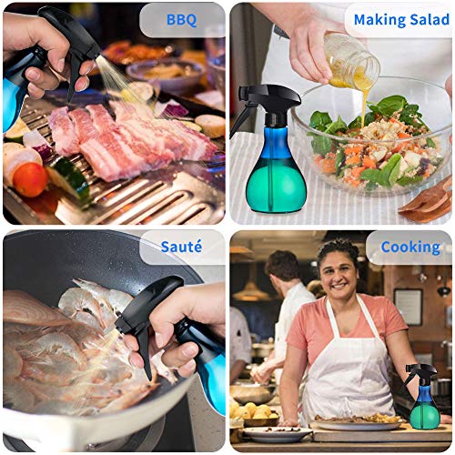 Dispensador De Aceite 250 Mililitros, Botella Spray Pulverizador De Cocina Para Rociar Oliva, Agua, Vinagre, Jugo, Vino