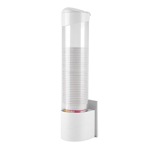 Dispensador de Agua Portavasos Plástico de Alta Capacidad Portavasos de Papel Fácil de Instalar Copas Contenedor Conveniente para La Oficina en Casa Hospital Banco Restaurante