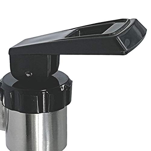 Dispensador de bebidas Spigot Reemplazo, 304 de acero inoxidable para jugo de bebidas frías de vino grifo para uso doméstico y fiesta (16 mm)