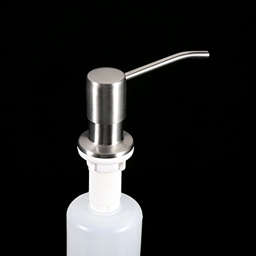 Dispensador De Jabón o Loción 300ml Botellas De Jabón De Mano De Cocina con Bomba De Acero Inoxidable Accesorios De Baño Accesorios De Bañera