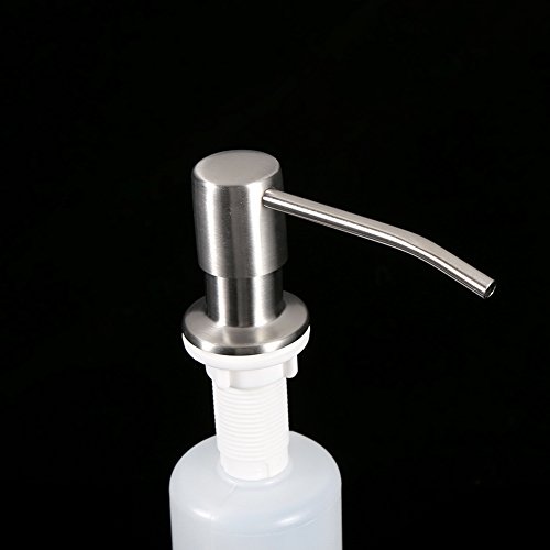 Dispensador De Jabón o Loción 300ml Botellas De Jabón De Mano De Cocina con Bomba De Acero Inoxidable Accesorios De Baño Accesorios De Bañera