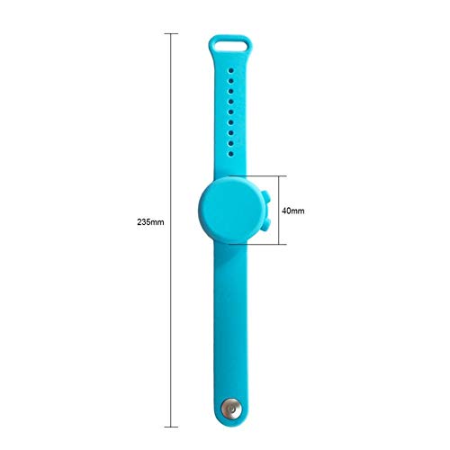 Dispensador De Pulsera Hαnd Sαnitizer, Pulsera Ajustable Portátil, Dispensador De Mano, Pulsera De Silicona Suave, Dispensador De Líquido Para Hombres, Mujeres, Niños, Para Interiores Y Exteriores
