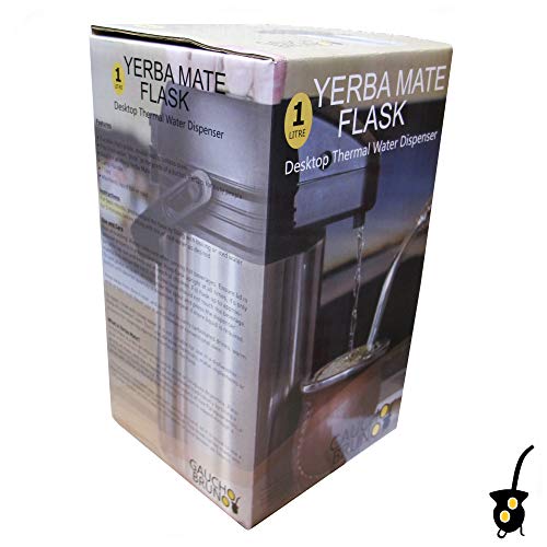 Dispensador Térmico de Agua Para Escritorio 1 Litro Ideal Para Yerba Mate