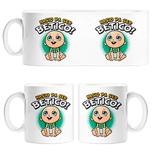Diver Tazas Taza Nacido para ser bético Betis fútbol - Cerámica