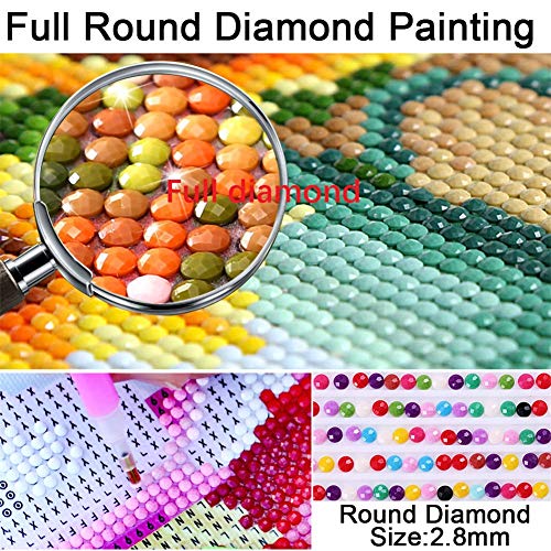DIY 5D pintura de diamante Kit por Número Pollo Asado De Gallina Imagen Diamond painting bordado Cristal rhinestone punto de cruz adultos Lienzo arte para sala decoración la pared del hogar 40x50cm