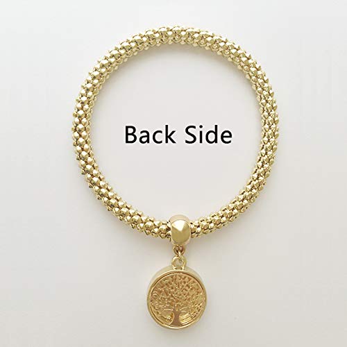 DIYthinker Cadena de joyería Cereza Dulce cónico Copa de Helado de Oro Pendiente Redondo de Pulsera