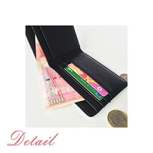DIYthinker Local Famoso japonés Fox Voltear Plegable de imitación de la Carpeta de Cuero de múltiples Funciones de la Tarjeta de Regalo Monedero