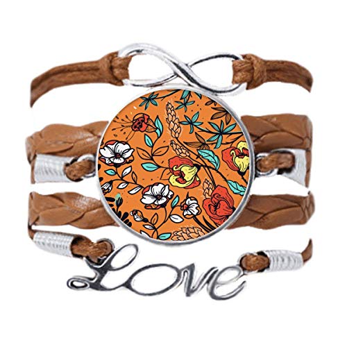 DIYthinker - Pulsera de lirio de camelia, color naranja