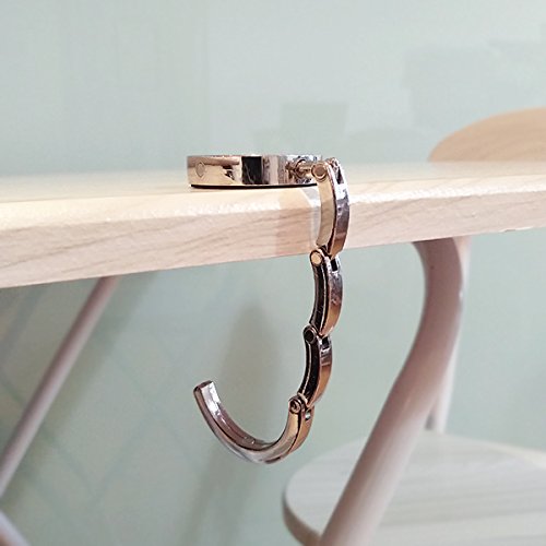 DIYthinker Soporte Alto piña ser Dulce Gancho Cita Mesa Plegable del Bolso de Colgar Titular Escritorio Plegable