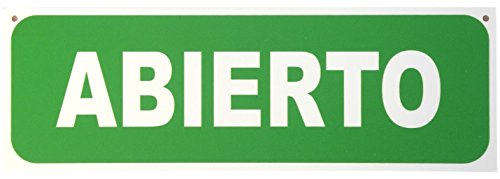 Doble cara para colgar abierto / cerrado puerta señal
