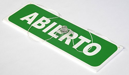 Doble cara para colgar abierto / cerrado puerta señal