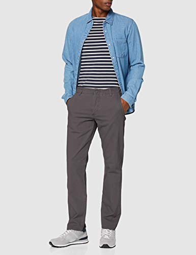 dockers Smart 360 Flex Alpha Slim Pantalones, Gris (Steelhead 0005), 32W / 34L para Hombre
