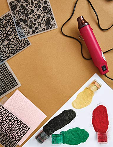 docrafts - Purpurina Brillante, Color Negro