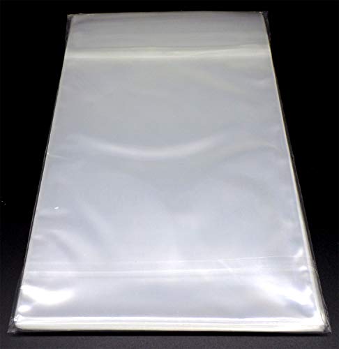 docsmagic.de 100 Resealable Current Size Comic Book Bags 6-7/8"x 10-1/2"+ 1-1/2"Flap- 2 Mil - Auto-Adhesivas Bolsas Protectoras