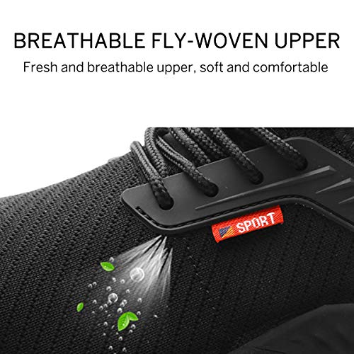 DoGeek Zapato Seguridad con Punta de Acero, Zapatos Trabajo Antideslizante para Trabajo y Senderismo