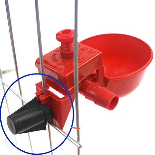 DOITOOL - Bebedero automático para gallinas, Palomas, codornices, Patos y avícolas, 15 Unidades