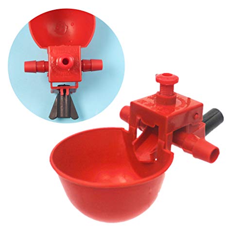 DOITOOL - Bebedero automático para gallinas, Palomas, codornices, Patos y avícolas, 15 Unidades